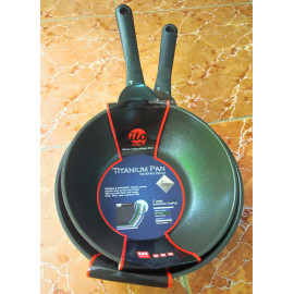Chảo chống dính sâu lòng 26cm ilo Kitchen Titanium Hàn Quốc cao cấp đáy từ