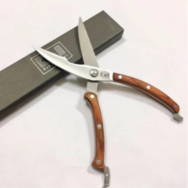 Kéo Cắt Gà Cán Gỗ KAI JAPAN