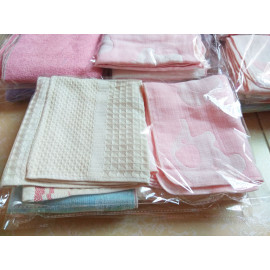 Bộ 2 khăn mặt Songwol 45x32cm MS03 (loại mỏng nhiều màu)