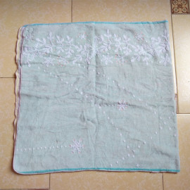 Khăn tắm xanh hoa tuyết Songwol Antique 110x65cm