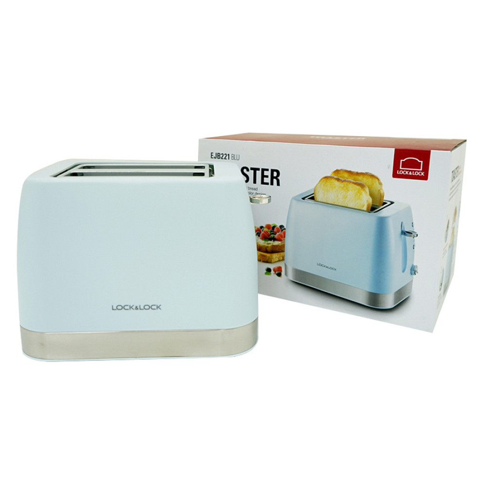 Máy nướng bánh mì 6 cấp độ Lock&Lock EJB221BLU công suất 730W