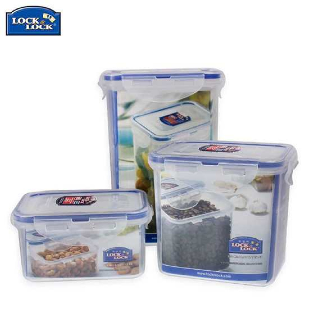 Bộ 3 Hộp Nhựa Bảo Quản Thực Phẩm Lock&Lock HPL80983