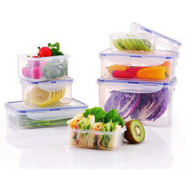 Bộ 3 Hộp Nhựa Bảo Quản Thực Phẩm Lock&Lock HPL80983