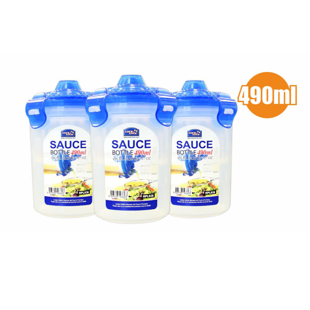 Bộ 3 hộp bảo quản thực phẩm Lock&Lock HPL936 490ml