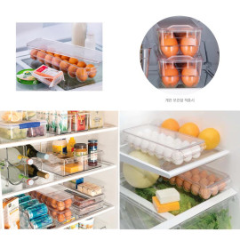 Khay đựng trứng 14 ngăn để tủ lạnh có nắp Lock&Lock INP626