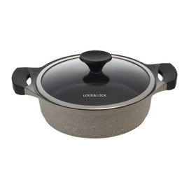 Nồi đá Lock&Lock Stone 2 tay cầm LCA6242D đường kính 24cm