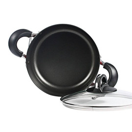 Nồi nhôm chống dính đáy từ E-Cook Deco Lock&Lock LED2242R-IH 24cm