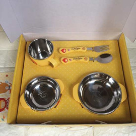 Bộ Đồ Ăn Lock&Lock Hello Kitty LKT423S4 - Hồng