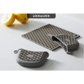 Bộ miếng lót nồi và 2 miếng bắc đồ silicone Lock&lock LLT026