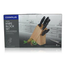 Bộ Dao 7 Món Lock&Lock Cook Plus Rainbow Bằng Thép Không Gỉ, Cán Sắt LOR771A