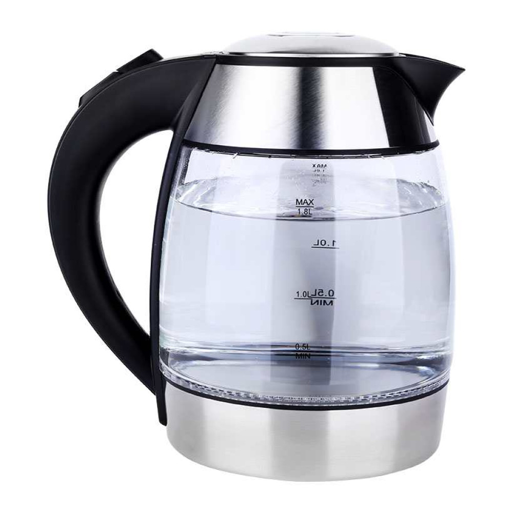 Ấm điện siêu tốc thủy tinh 1850W Lock&Lock EJK418SLV 1.8L hàng chính