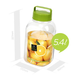 Bình ngâm nước hoa quả Lock&Lock Fruit bottle HPP454G 5.4L - Xanh Lá