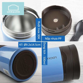 Bình giữ nhiệt ủ cháo Lock&lock HOT&COOL LHC8024 500ml