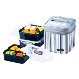 Bộ hộp cơm và túi giữ nhiệt Lock&lock HPL823DB Panasonic