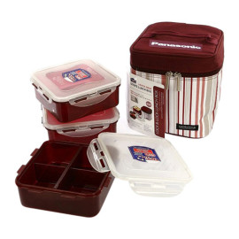 Bộ hộp cơm và túi giữ nhiệt Lock&lock HPL823DP Panasonic