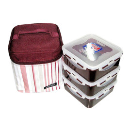 Bộ hộp cơm và túi giữ nhiệt Lock&lock HPL823DP Panasonic