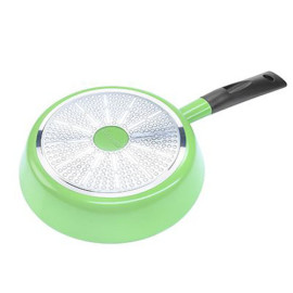 Chảo rán chống dính Cookware F2C Lock&lock 20cm đáy từ xanh lá