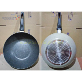 Chảo nhôm sâu lòng siêu chống dính Cookplus Hard&Light Marble LHB9305-IH 30cm