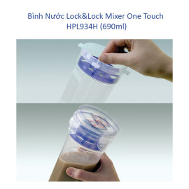 Bộ 3 bình nước Lock&Lock Mixer One Touch HPL934H 690ml