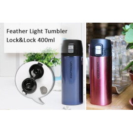 Bình giữ nhiệt Feather Light Tumbler Lock&lock 400ml LHC3219GPK màu vàng hồng