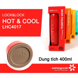 Bình giữ nhiệt Lock&Lock LHC4017 Colorful Tumbler 400ml - Xanh