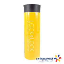 Bình giữ nhiệt Lock&Lock LHC4017 Colorful Tumbler 400ml - Vàng