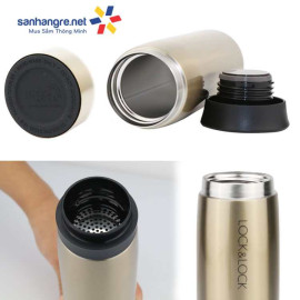Bình giữ nhiệt Inox Lock&Lock Line Tumbler 400ml LHC4119 - Black