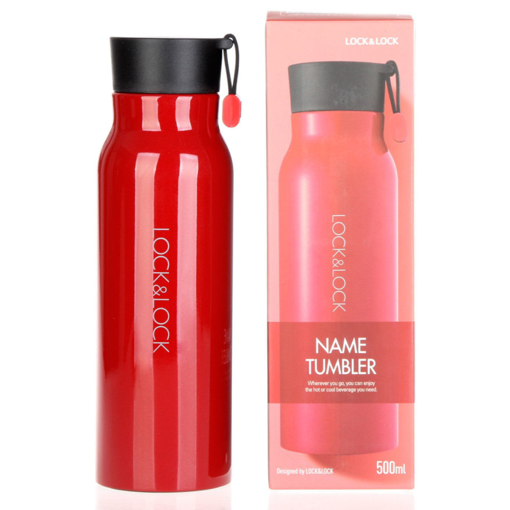 Bình giữ nhiệt Lock&Lock Name Tumbler LHC4125R 500ml màu đỏ