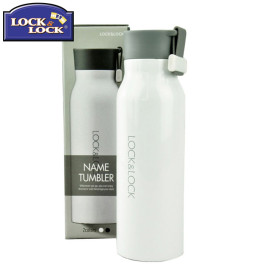 Bình giữ nhiệt Lock&Lock Name Tumbler LHC4125W 500ml màu trắng