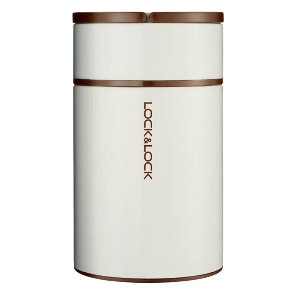 Bình giữ nhiệt Inox 304 đựng thức ăn Food Jar Lock&Lock LHC8022 750ml trắng