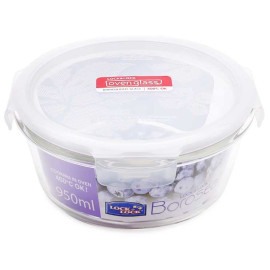 Bộ 5 hộp thủy tinh chịu nhiệt Lock&lock Glass Euro LLG224S5