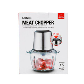 Máy xay thịt cối thủy tinh Lock&Lock EJM161BLK 1.2L 350W