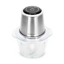 Máy xay thịt cối thủy tinh Lock&Lock EJM161BLK 1.2L 350W