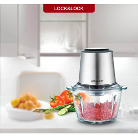 Máy xay thịt cối thủy tinh Lock&Lock EJM161BLK 1.2L 350W