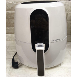 Nồi chiên không dầu điện tử Lock&Lock Jumbo EJF351WHT 1800W 5,2L màu trắng, bảo hành 12 tháng