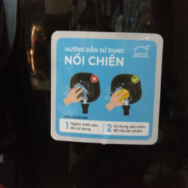 Nồi chiên không dầu Lock&Lock Eco Fryer 3.5L 1500W EJF445