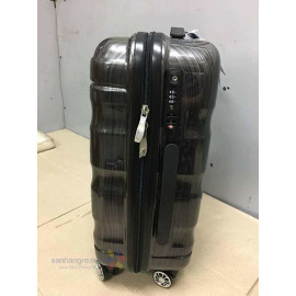 Vali kéo có khóa số du lịch Lock&Lock Travel Zone LTZ920BTSA 20inch - Màu đen