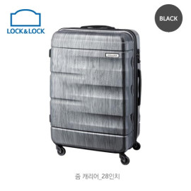 Vali kéo du lịch có khóa số Lock&Lock Zoom Carrier LTZ928BTSA 28 inch - Màu đen
