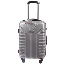 Vali kéo có khóa số du lịch Lock&Lock Travel Zone 20 inch - Màu bạc