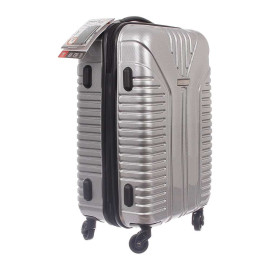 Vali kéo có khóa số du lịch Lock&Lock Travel Zone 20 inch - Màu bạc