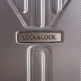 Vali kéo có khóa số du lịch Lock&Lock Travel Zone 20 inch - Màu bạc