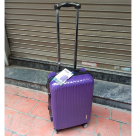 Vali kéo có khóa số du lịch Lock&Lock Samsung Travel Zone LTZ994DP 20 inch - Màu tím