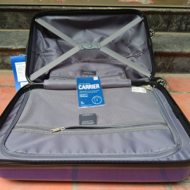 Vali kéo có khóa số du lịch Lock&Lock Samsung Travel Zone LTZ994DPTSA 20 inch - Màu tím