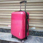 Vali kéo có khóa số du lịch Lock&Lock Samsung Travel Zone LTZ994R 20 inch - Màu đỏ