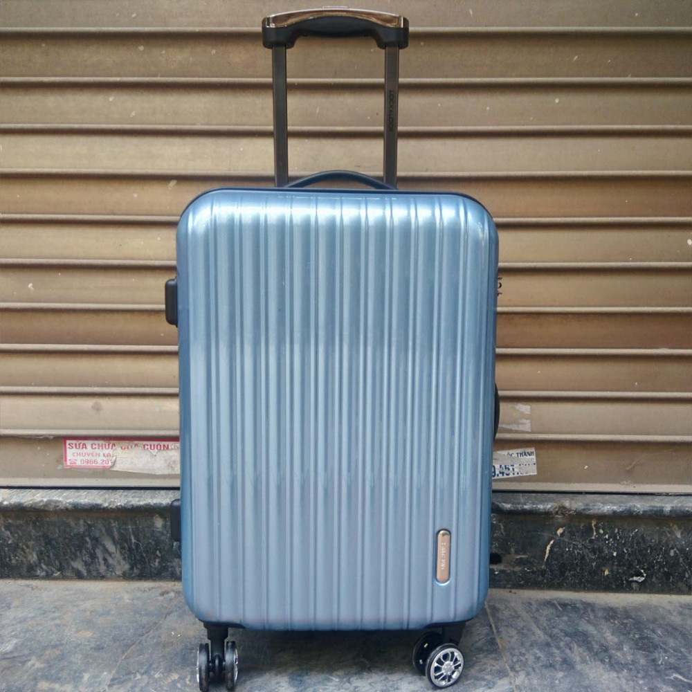 Vali kéo có khóa số du lịch Lock&Lock Samsung Travel Zone LTZ994B 20 inch - Màu xanh