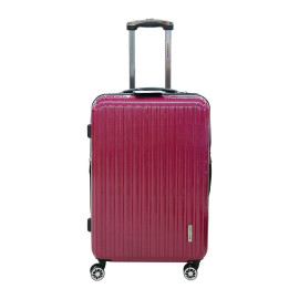 Vali du lịch Lock&Lock Travel Zone LTZ995RTSA 24 inch khóa TSA màu đỏ (Hàng chính hãng)