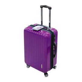 Vali du lịch Lock&Lock Travel Zone LTZ995DPTSA 24 inch khóa TSA màu tím đậm (Hàng chính hãng)