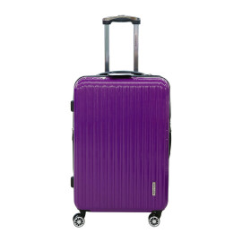 Vali du lịch Lock&Lock Travel Zone LTZ995DPTSA 24 inch khóa TSA màu tím đậm (Hàng chính hãng)