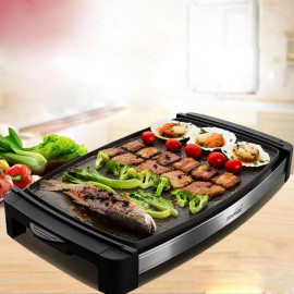 Vỉ Nướng Điện Phủ Đá Hoa Cương Lock&Lock EJG211BLK 1800W chính hãng