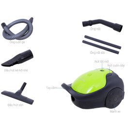 Máy hút bụi Panasonic MC-CG370GN46 công suất 850W sản xuất Malaysia bảo hành 12 tháng